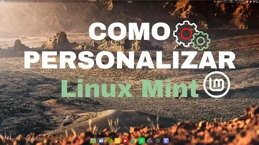 imgen de la pantalla principal de Como personalizar Linux Mint