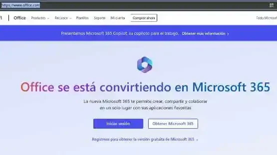 imagen que muestra cómo conseguir office gratis