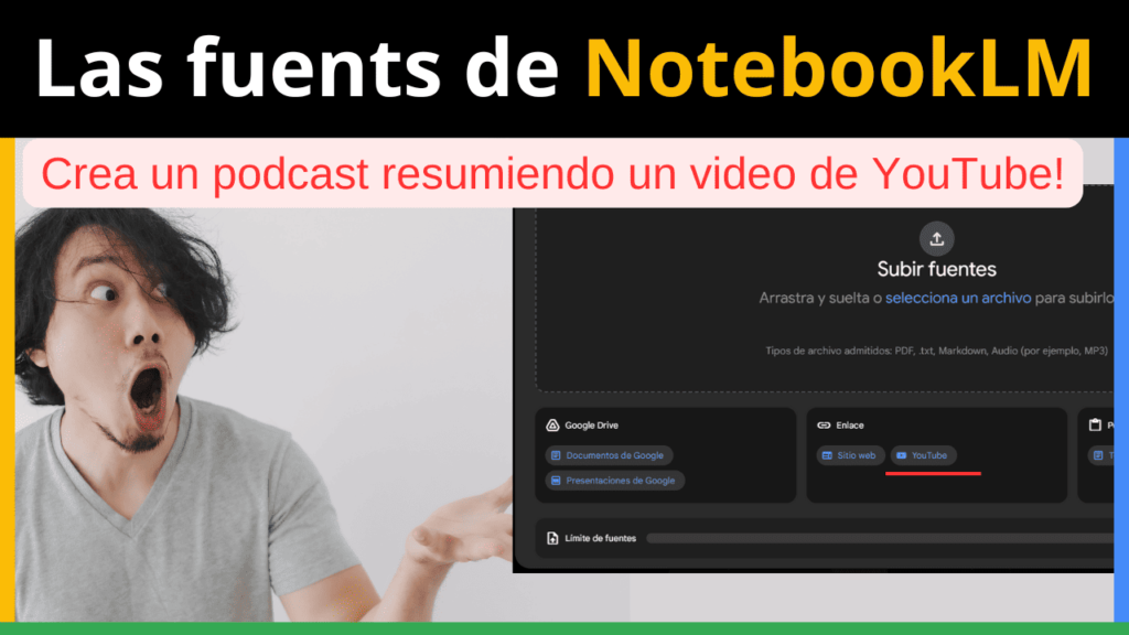 fuentes de NotebookLM